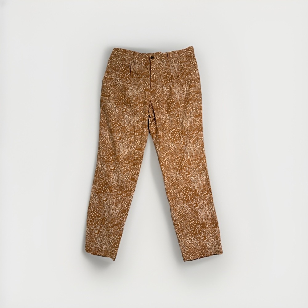 NWT international concepts patterned dress pants. women's large
